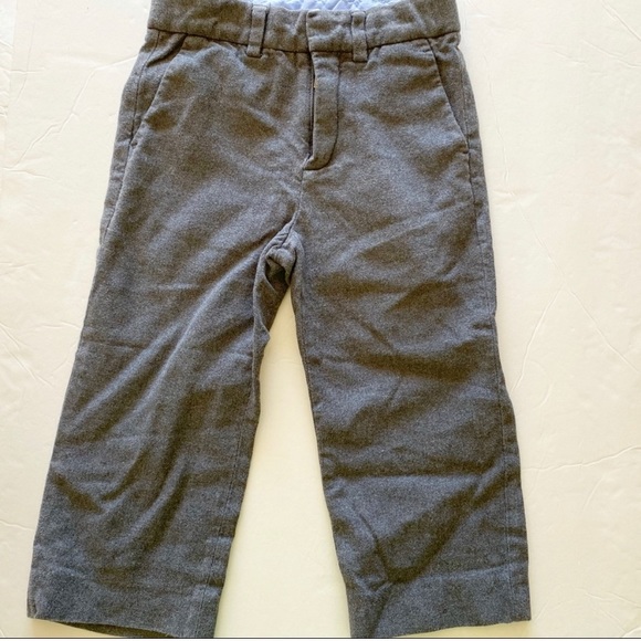 Toddler Boy Gray Dress Pants - Picture 2 of 4